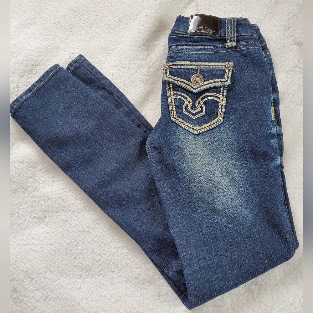 ZCO Premium Straight Leg Jeans, Sz 5